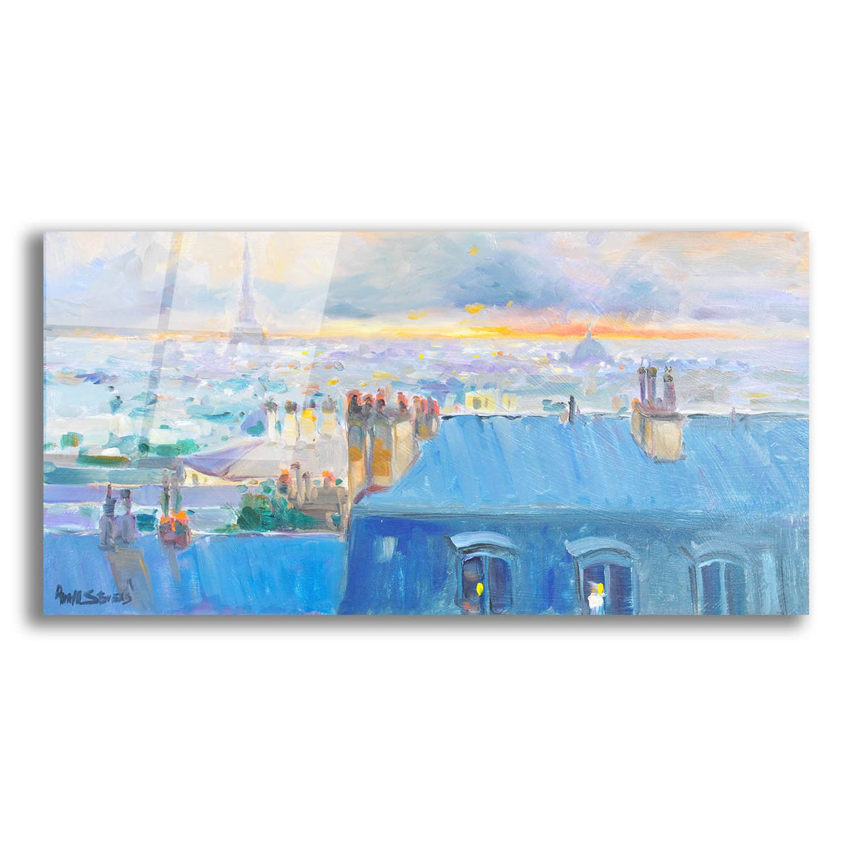 View Of The Tower by Allayn Stevens acrylic glass wall art