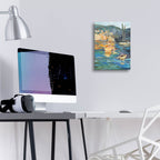 Harbor Side 1 by Allayn Stevens - 12x16 acrylic wall art in a room