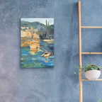 Harbor Side 1 by Allayn Stevens - 16x24 acrylic wall art in a room