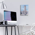 Flatiron by Allayn Stevens - 12x16 acrylic wall art in a room