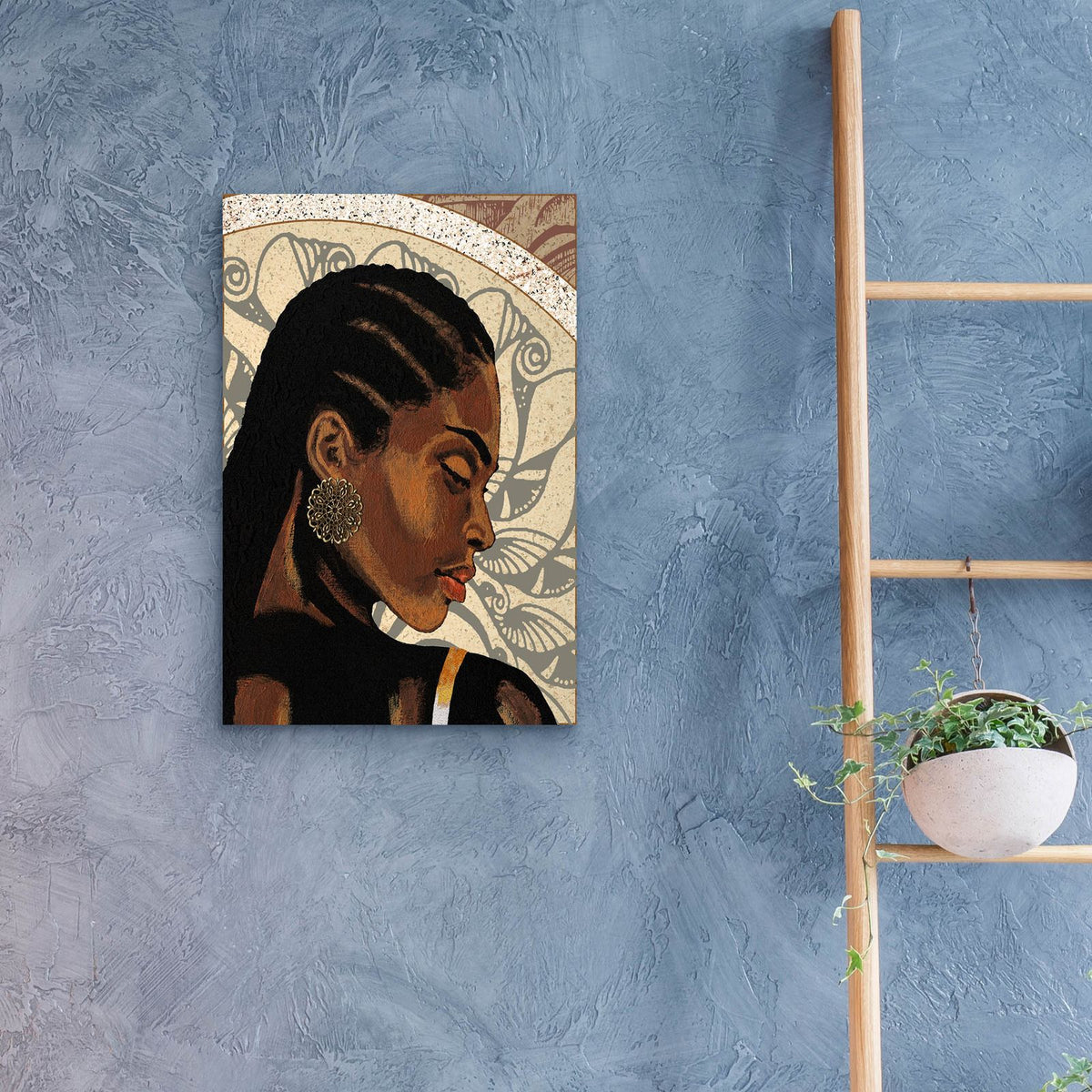 Expressions 2 by Alonzo Saunders - 16x24 acrylic wall art in a room
