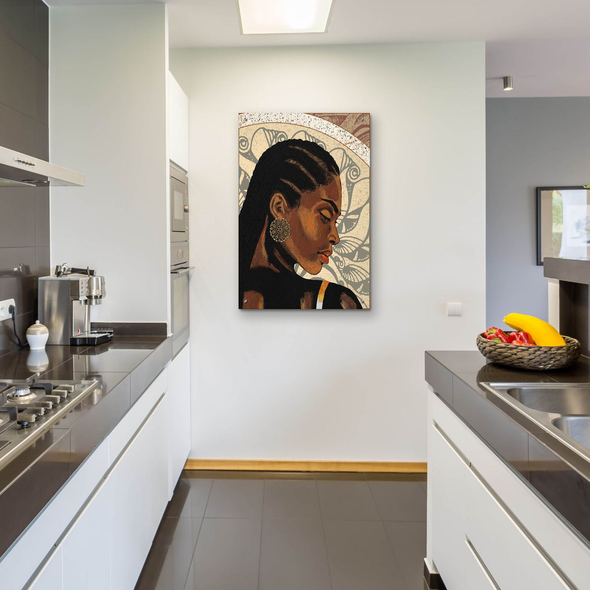 Expressions 2 by Alonzo Saunders - 24x36 acrylic wall art in a room