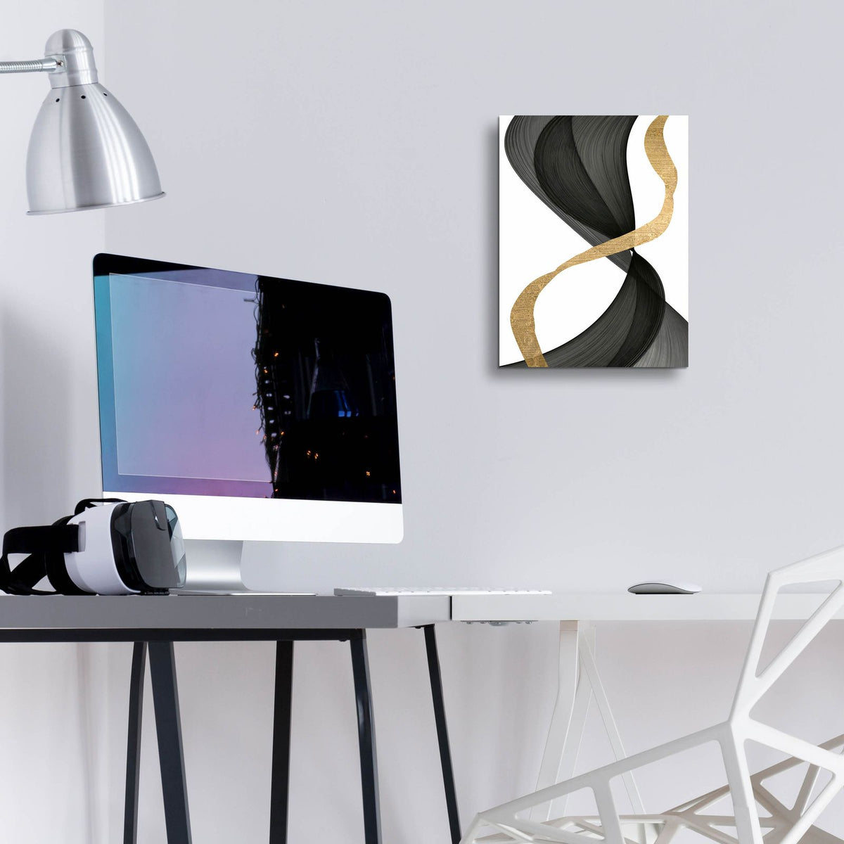 Inner Flow 1 by Alonzo Saunders - 12x16 acrylic wall art in a room