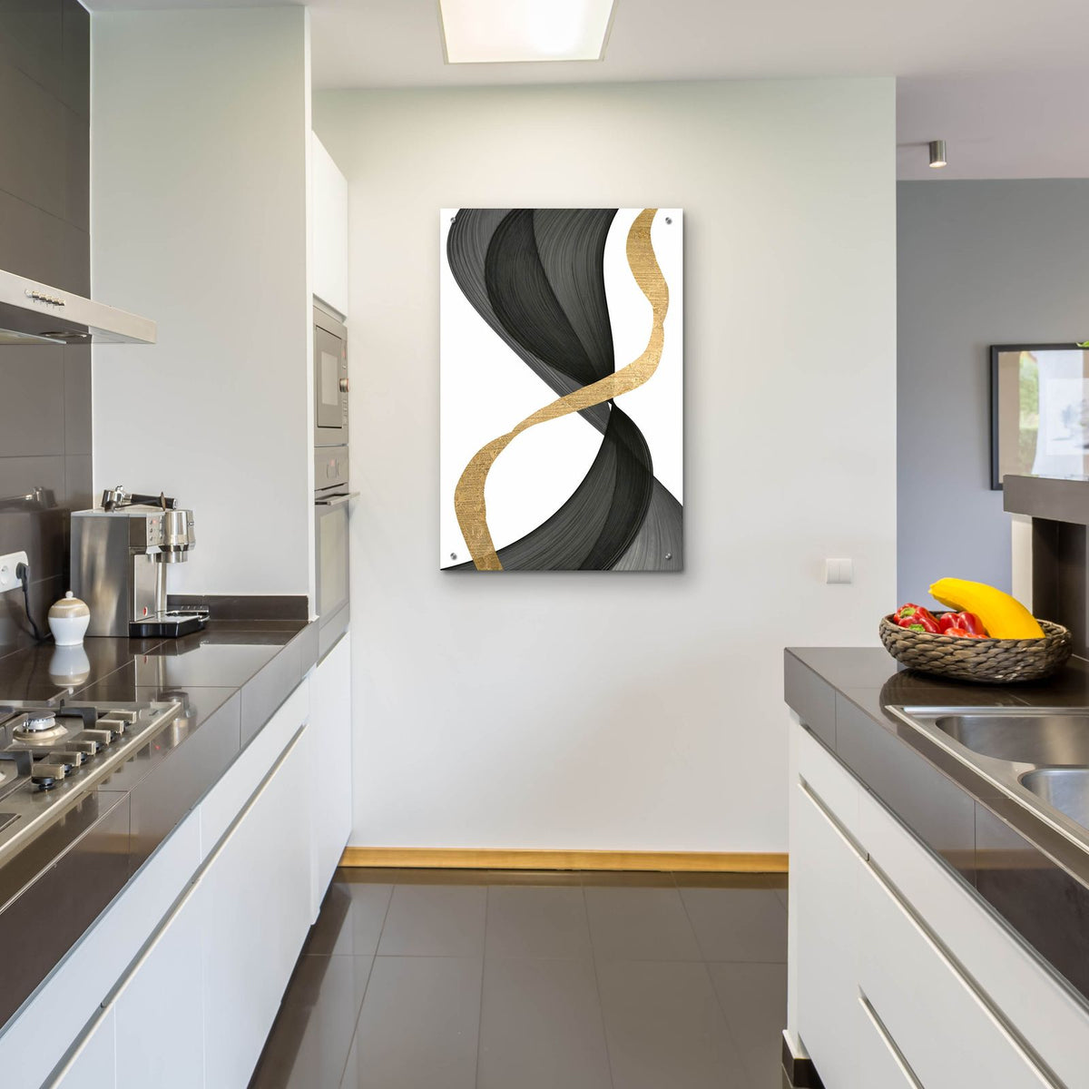 Inner Flow 1 by Alonzo Saunders - 24x36 acrylic wall art in a room