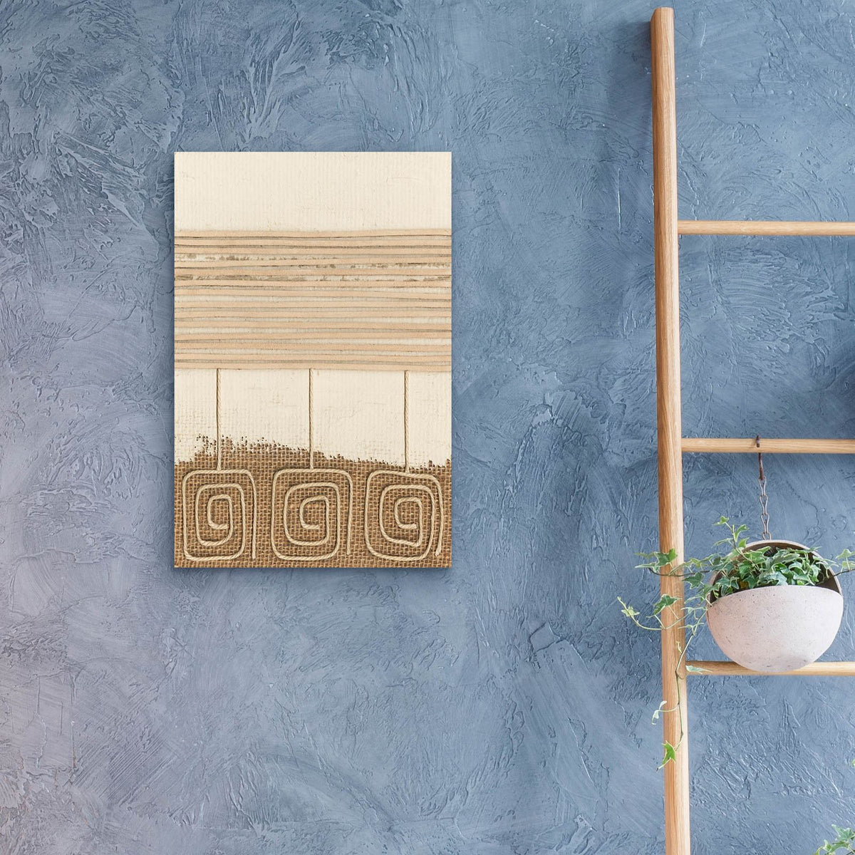 Tribal Sign 2 by Alonzo Saunders - 16x24 acrylic wall art in a room