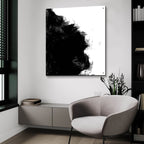 Sketchy 2 by Alonzo Saunders - 36x36 acrylic wall art in a room