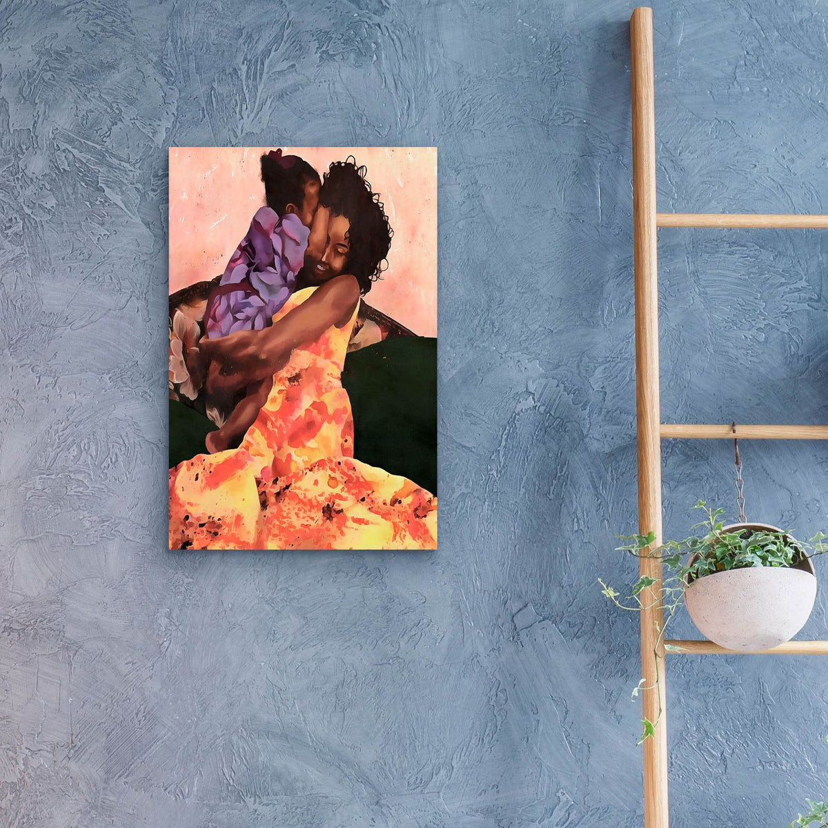 Her Strength by Alonzo Saunders - 16x24 acrylic wall art in a room