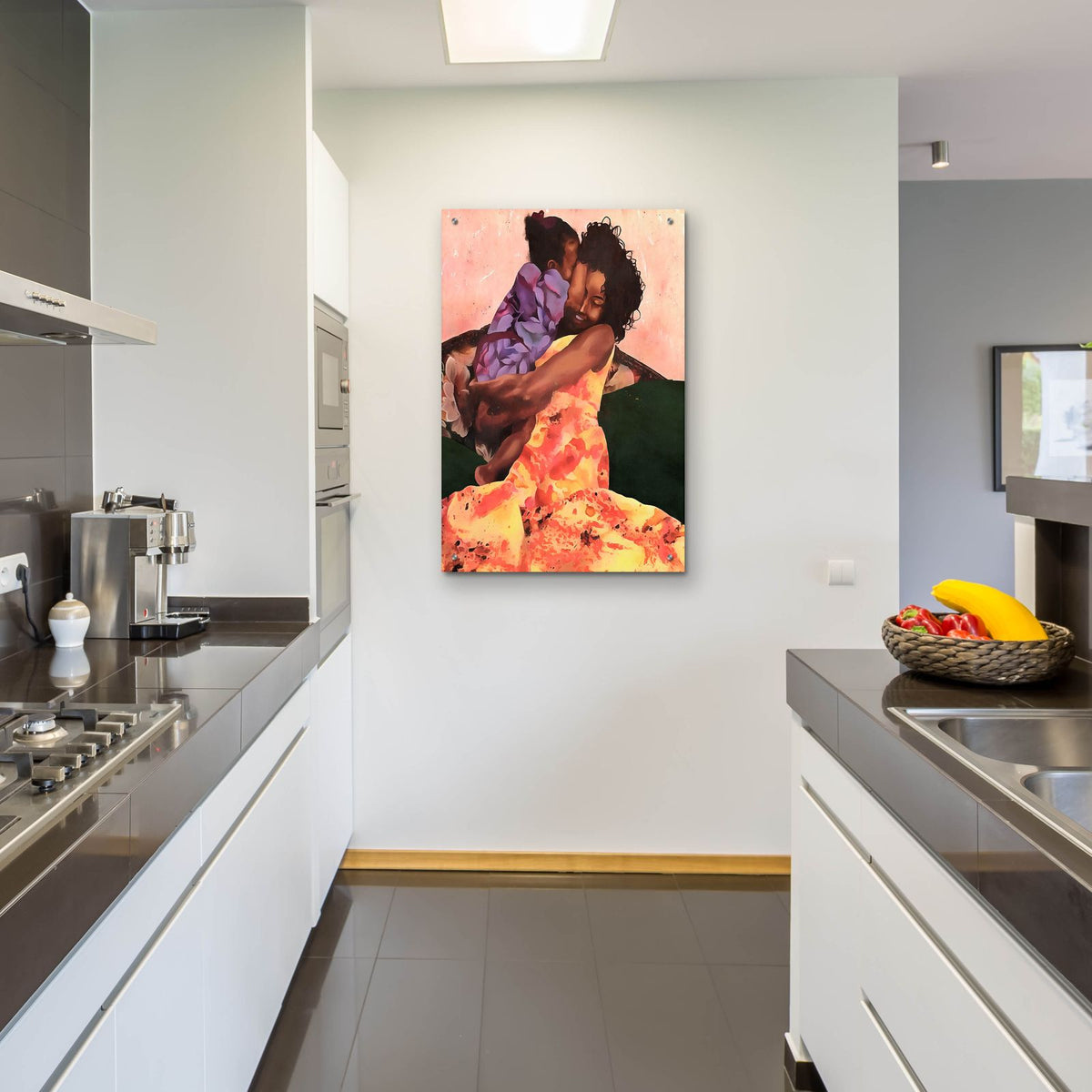 Her Strength by Alonzo Saunders - 24x36 acrylic wall art in a room