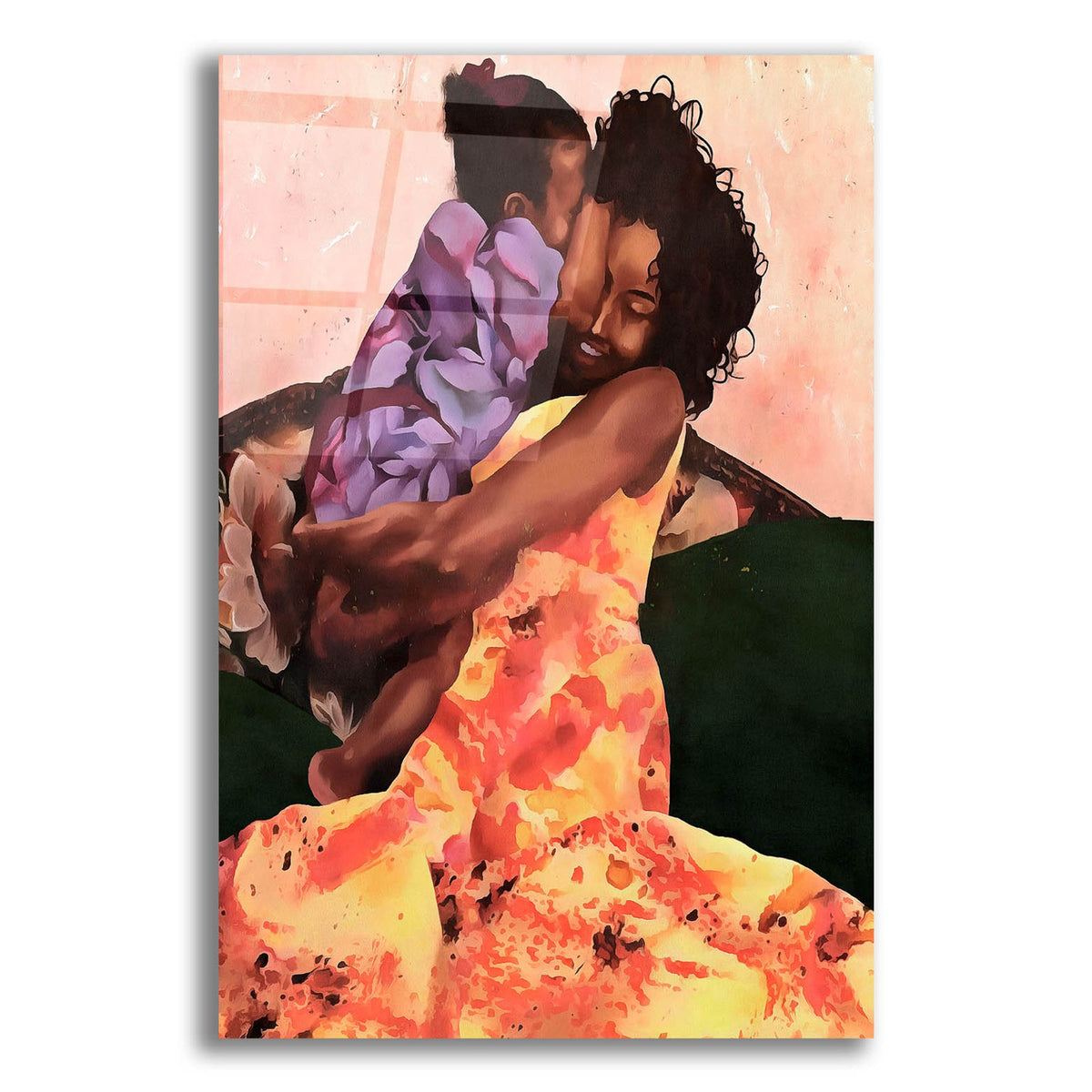 Her Strength by Alonzo Saunders acrylic glass wall art