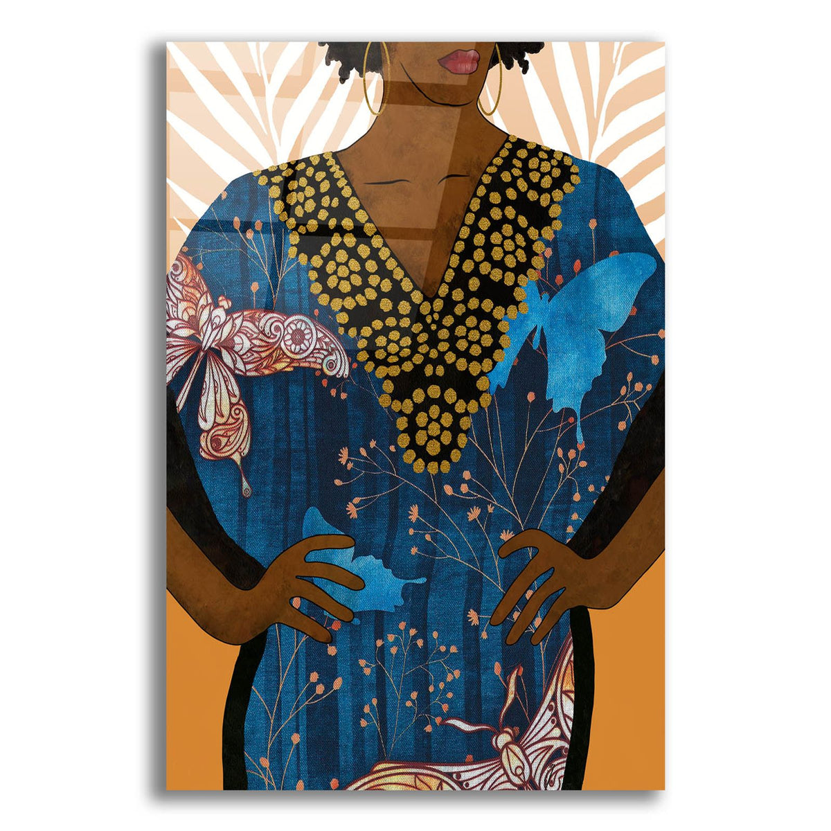 Her Style 1 by Alonzo Saunders acrylic glass wall art