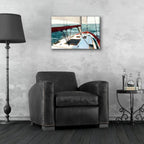 Sailing The Seas 1 by Alonzo Saunders - 24x16 acrylic wall art in a room