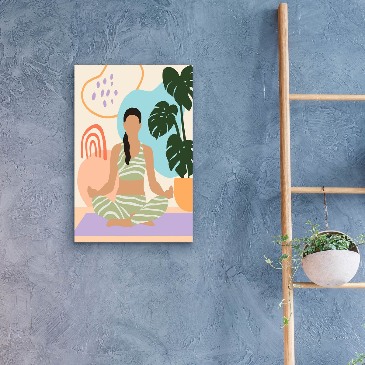 Bright Energy 1 by Annie Warren - 16x24 acrylic wall art in a room