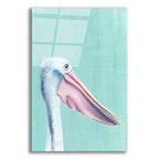 Exotic Bird On Blue 3 by Annie Warren acrylic glass wall art