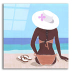 Ocean Gaze 2 by Annie Warren acrylic glass wall art