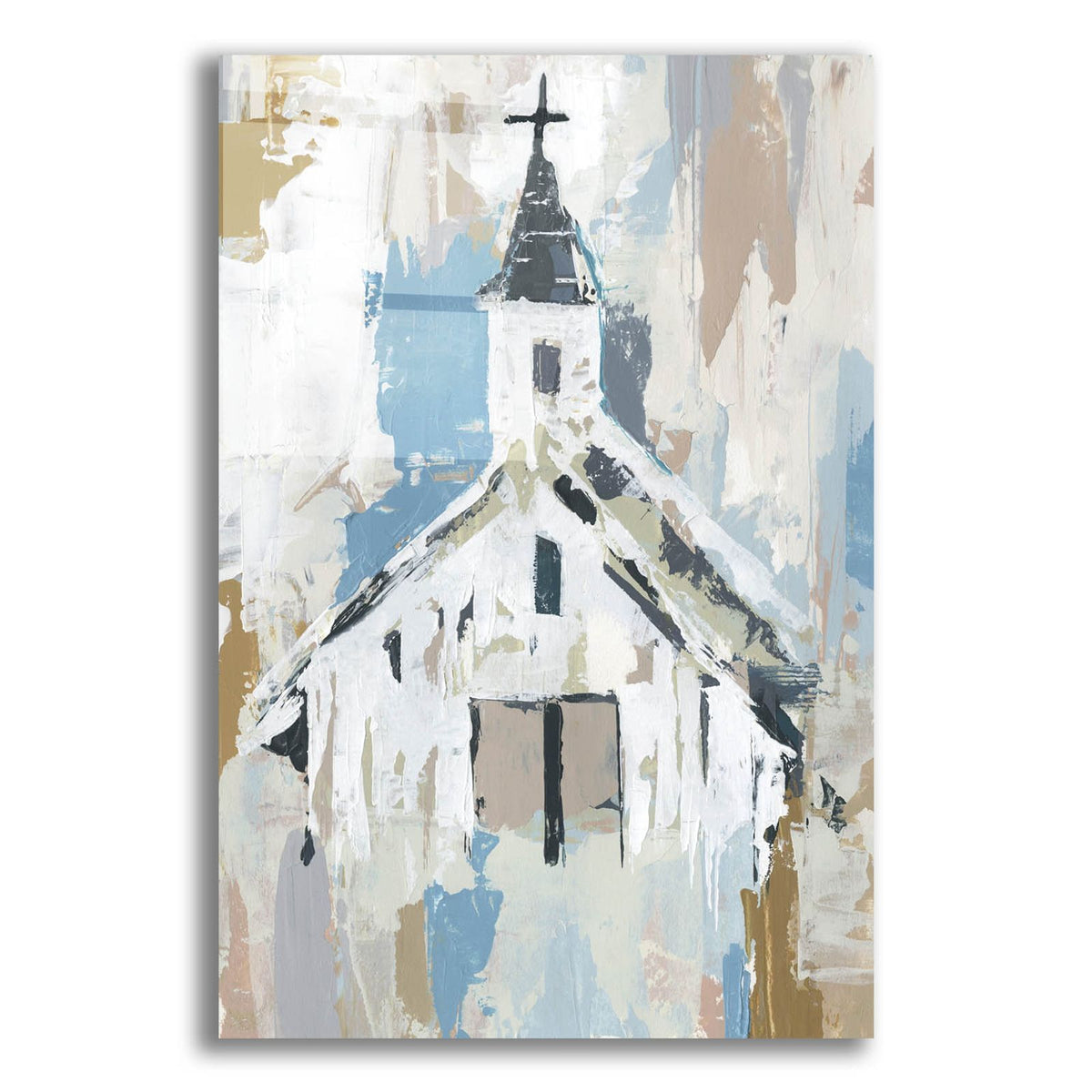 Sunday Chapel 1 by Annie Warren acrylic glass wall art