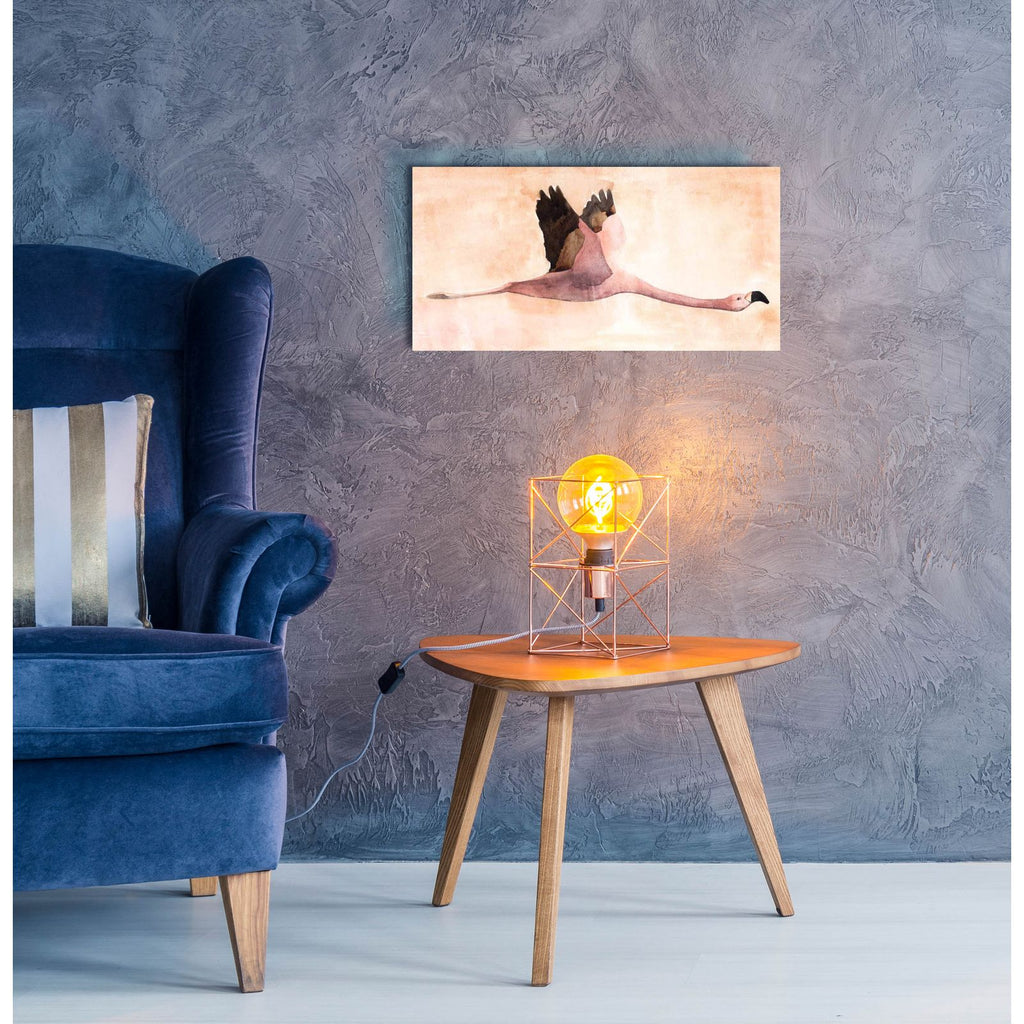 Touching Down 2 by Annie Warren - 24x12 acrylic wall art in a room