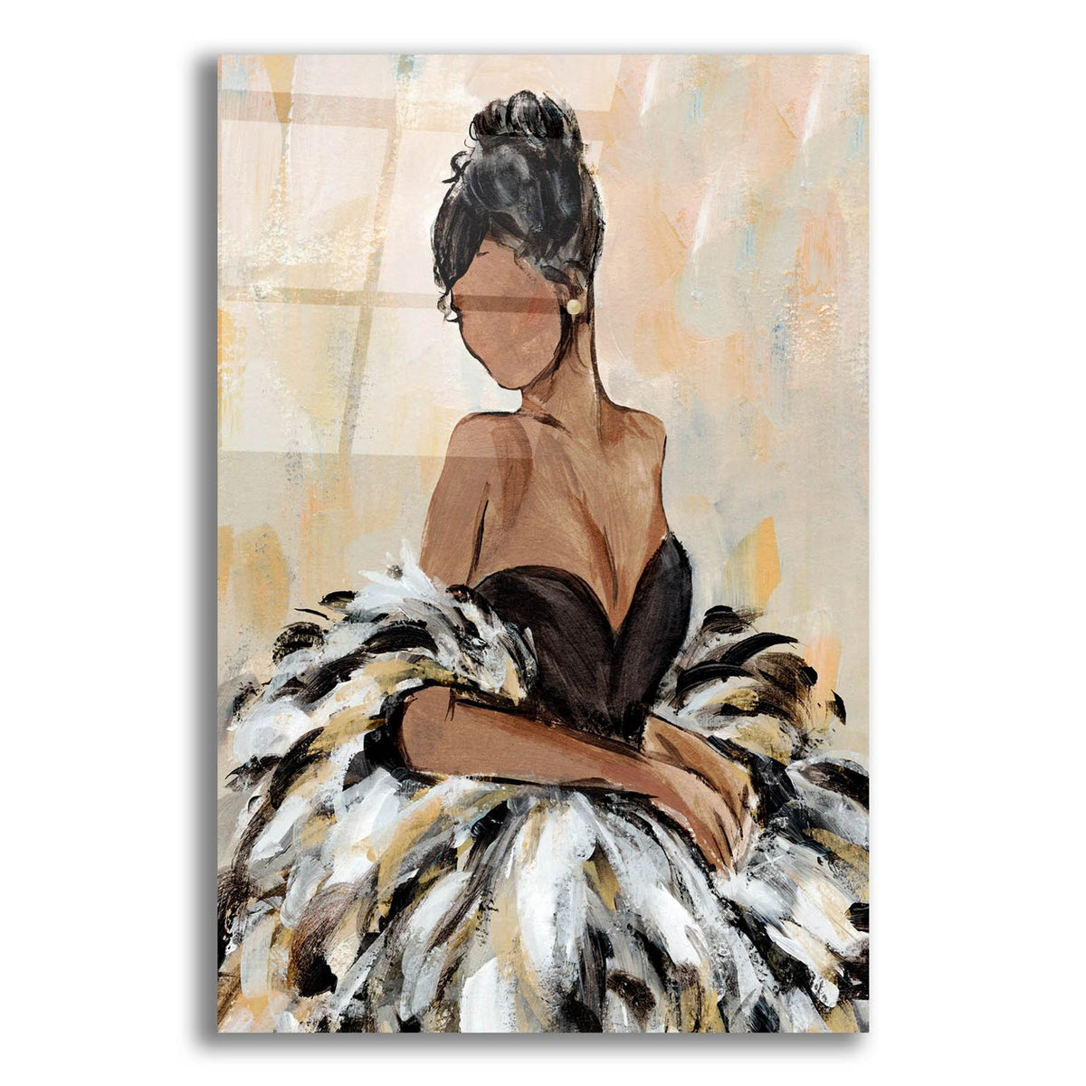 Ball Gown Frills 3 by Annie Warren acrylic glass wall art
