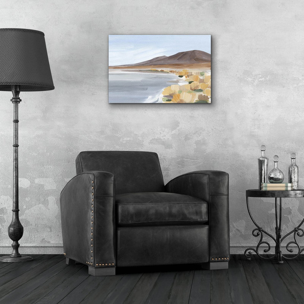 Desert Oasis Study 1 by Annie Warren - 24x16 acrylic wall art in a room