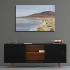 Desert Oasis Study 1 by Annie Warren - 36x24 acrylic wall art in a room