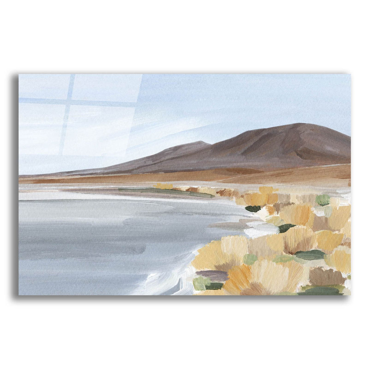 Desert Oasis Study 1 by Annie Warren acrylic glass wall art