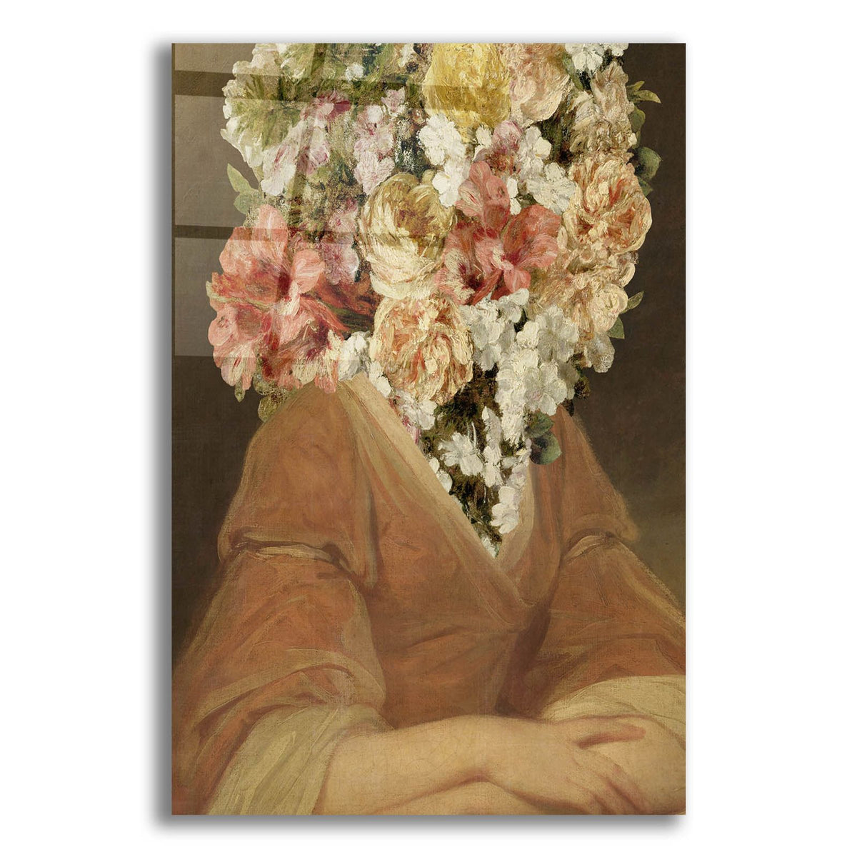 Portrait In Bloom 2 by Annie Warren acrylic glass wall art