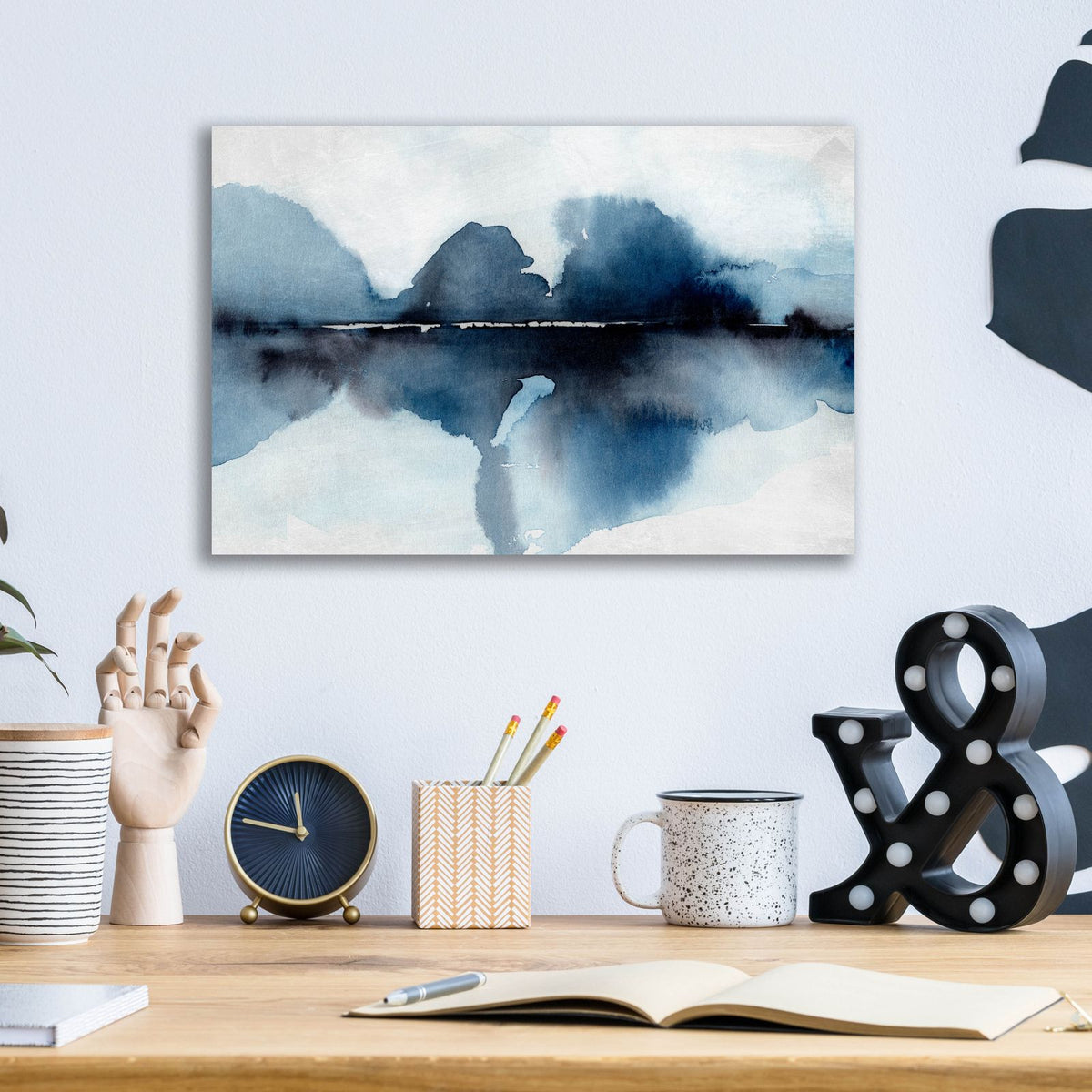 Mystic Horizon 1 by Annie Warren - 16x12 acrylic wall art in a room