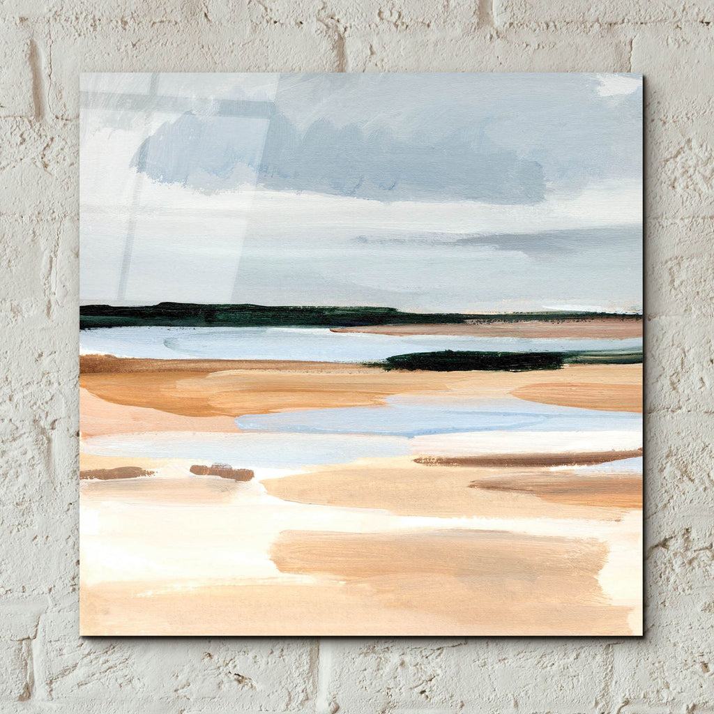Flaxen Coast 2 by Annie Warren - 12x12 acrylic wall art in a room