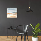 Flaxen Coast 2 by Annie Warren - 24x24 acrylic wall art in a room