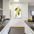 Lemon Branch 1 by Annie Warren - 24x36 acrylic wall art in a room