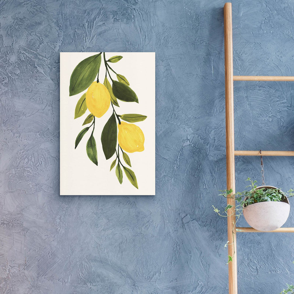 Lemon Branch 2 by Annie Warren - 16x24 acrylic wall art in a room