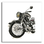 Two Wheels Collection C by Annie Warren acrylic glass wall art