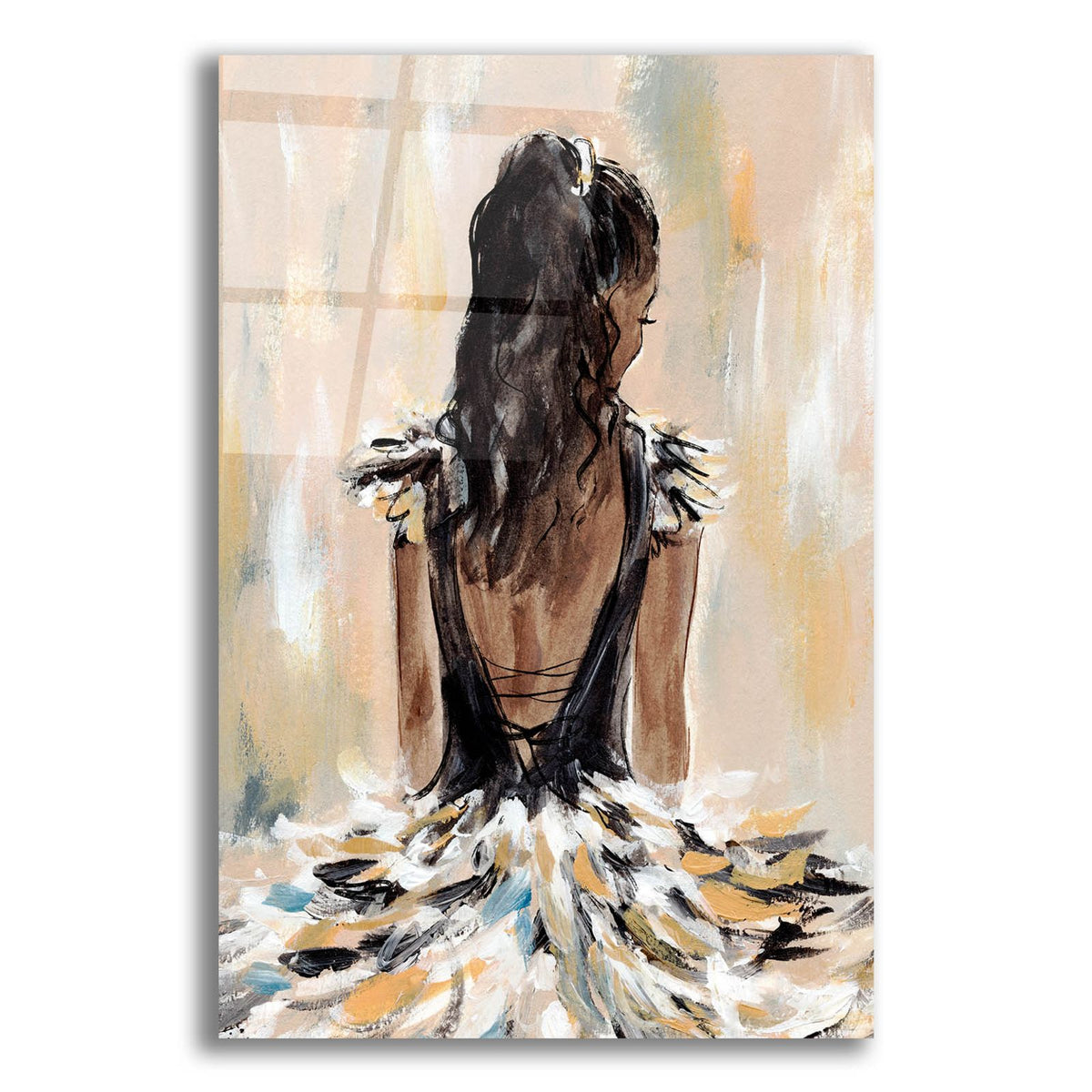Ball Gown Frills 2 by Annie Warren acrylic glass wall art