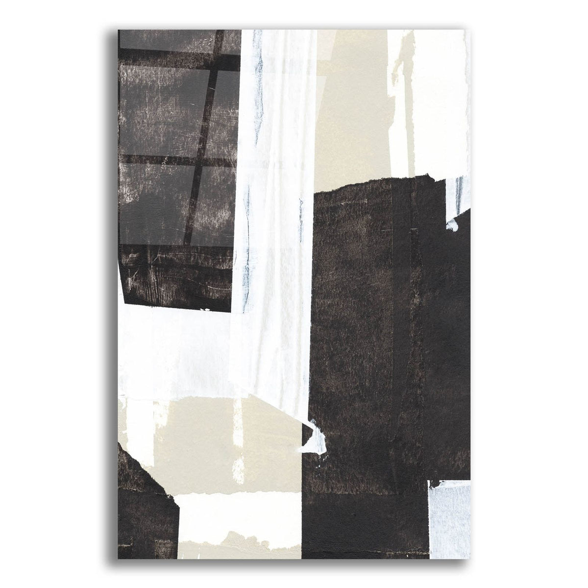 Neutral Intersect 5 by Annie Warren acrylic glass wall art