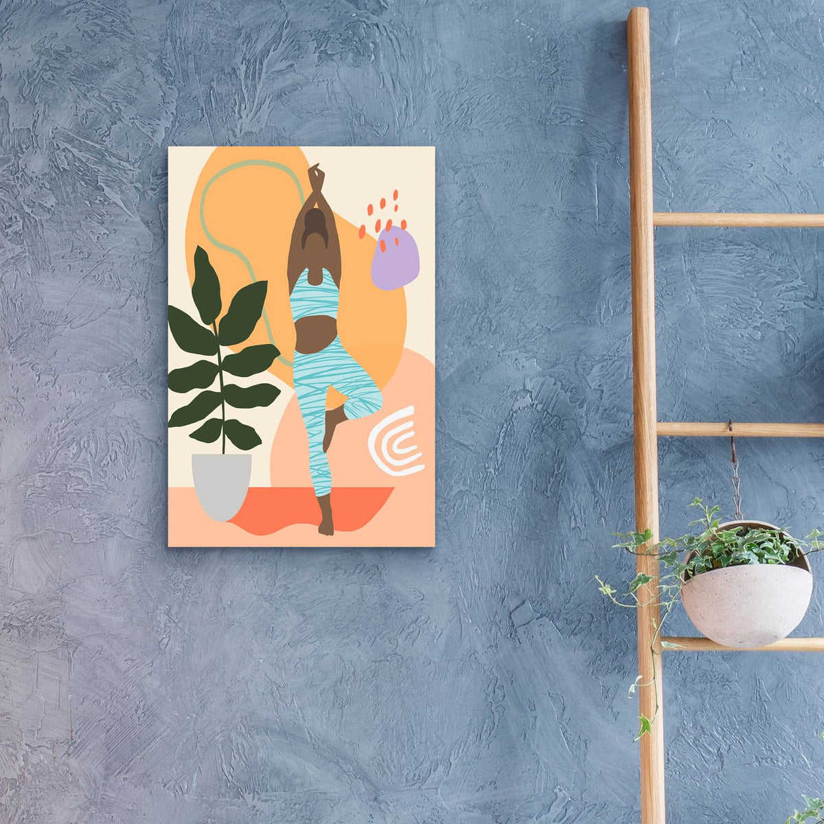 Bright Energy 2 by Annie Warren - 16x24 acrylic wall art in a room