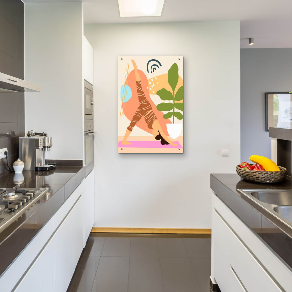 Bright Energy 3 by Annie Warren - 24x36 acrylic wall art in a room
