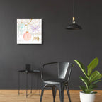 Elegant Ornaments 2 by Annie Warren - 24x24 acrylic wall art in a room