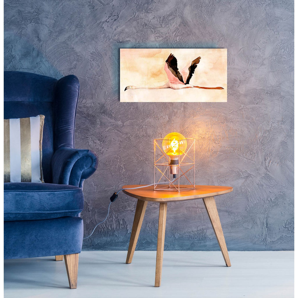 Touching Down 1 by Annie Warren - 24x12 acrylic wall art in a room