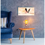 Touching Down 1 by Annie Warren - 24x12 acrylic wall art in a room