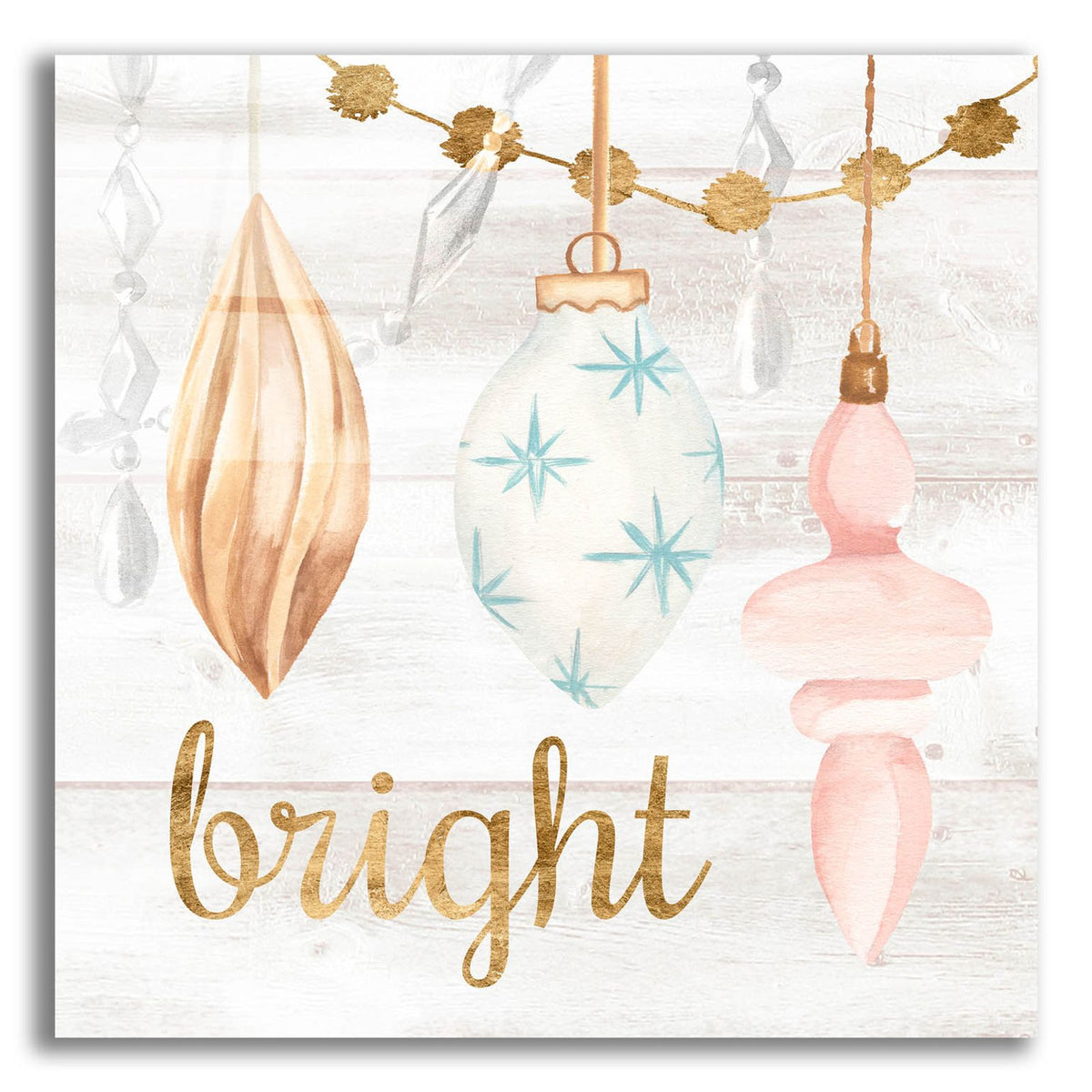 Elegant Ornaments 4 by Annie Warren acrylic glass wall art