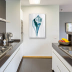 Soft Ocean Gems 2 by Annie Warren - 24x36 acrylic wall art in a room