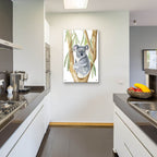 Woodland Koala 1 by Annie Warren - 24x36 acrylic wall art in a room