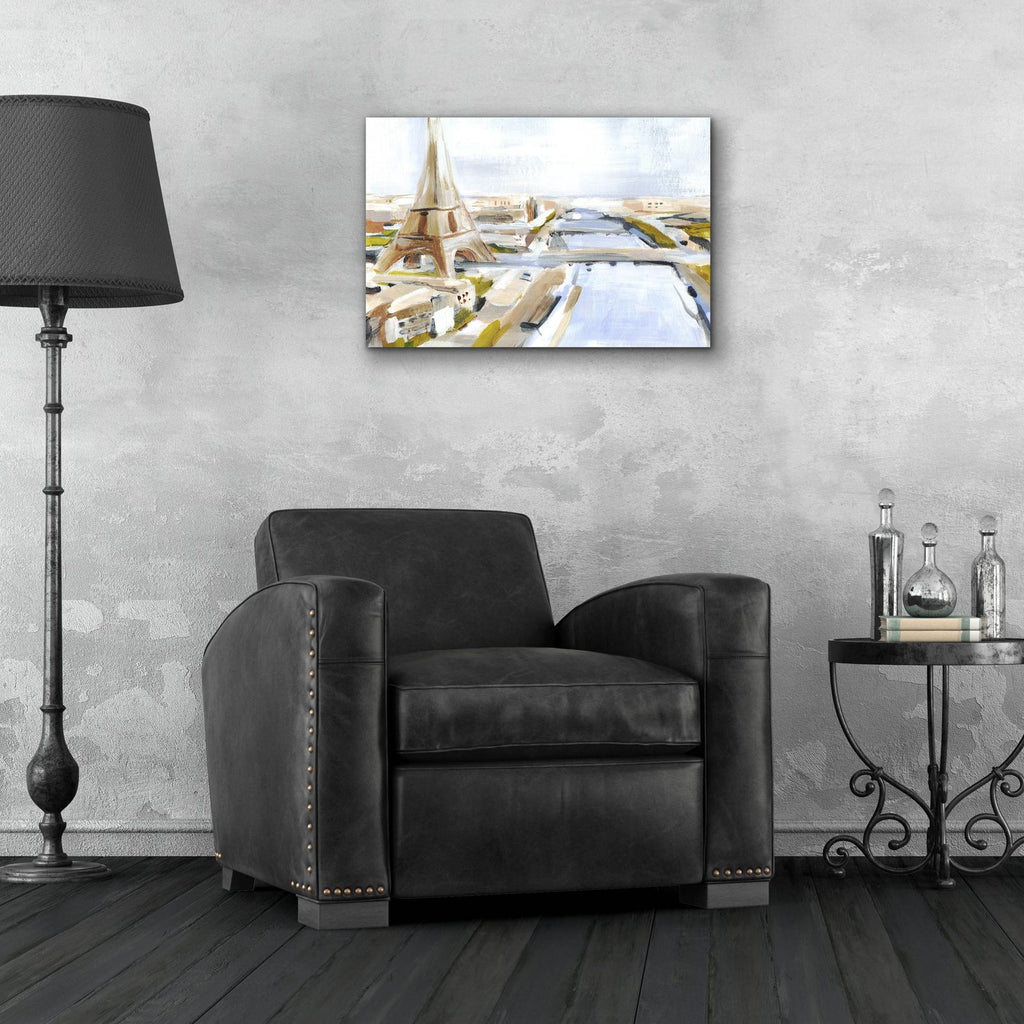 Daylight Paris 1 by Annie Warren - 24x16 acrylic wall art in a room