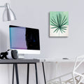 Verging Palm 4 by Annie Warren - 12x16 acrylic wall art in a room