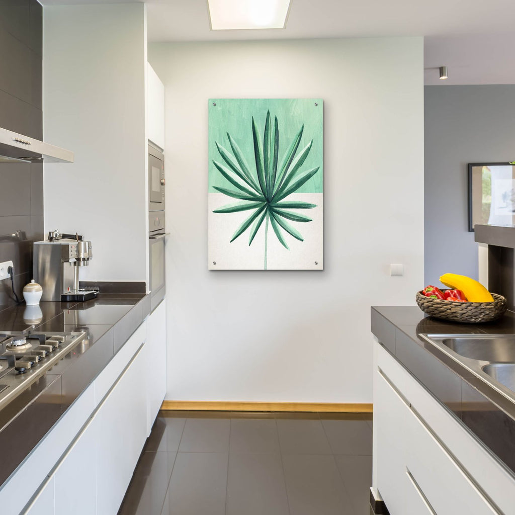 Verging Palm 4 by Annie Warren - 24x36 acrylic wall art in a room