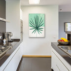 Verging Palm 4 by Annie Warren - 24x36 acrylic wall art in a room