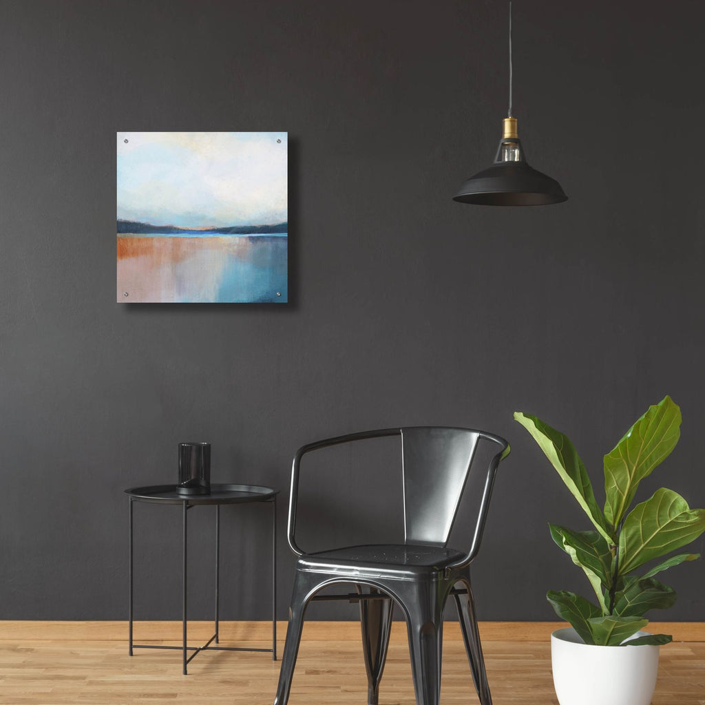 Dune Lake 1 by Brittany Evans - 24x24 acrylic wall art in a room
