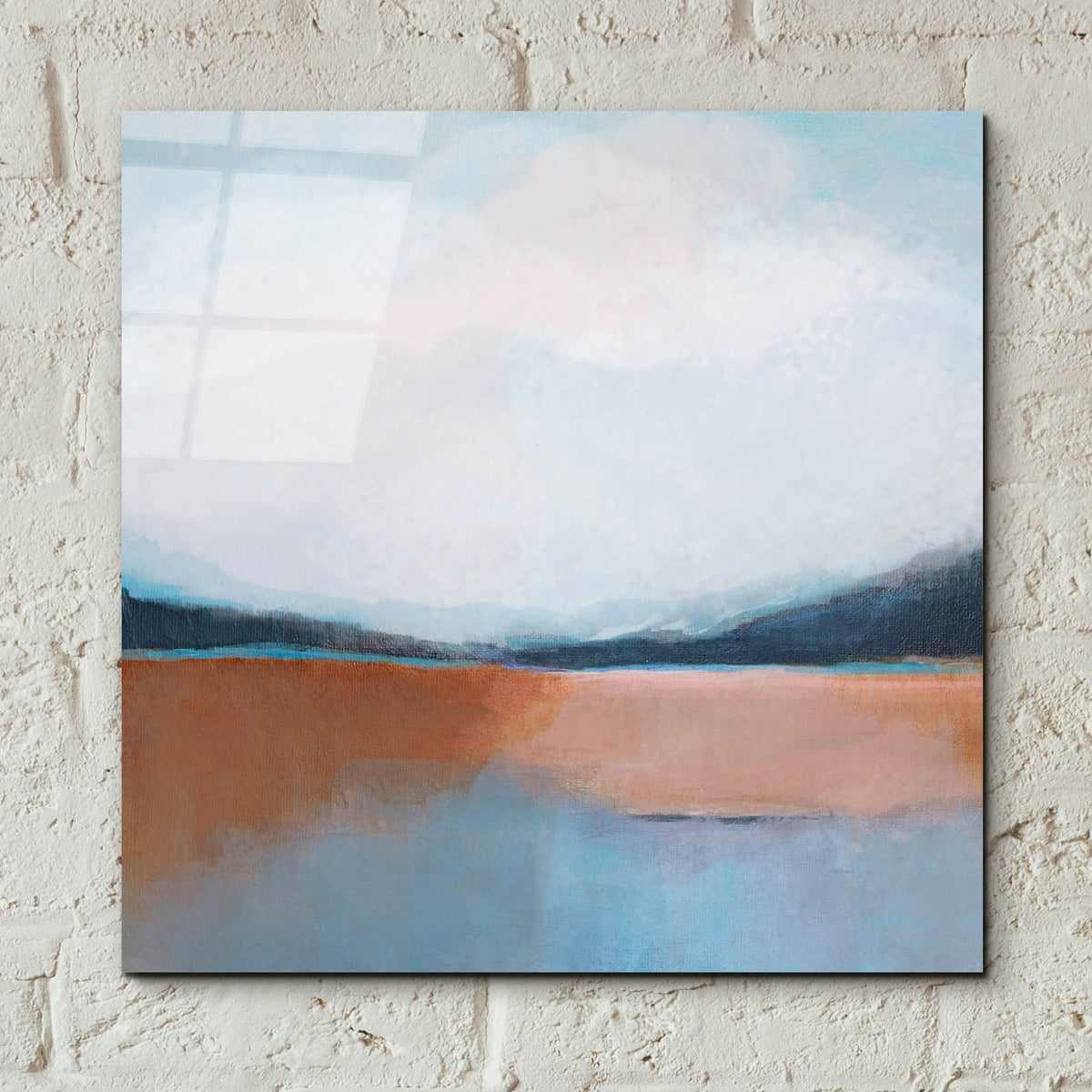 Dune Lake 2 by Brittany Evans - 12x12 acrylic wall art in a room