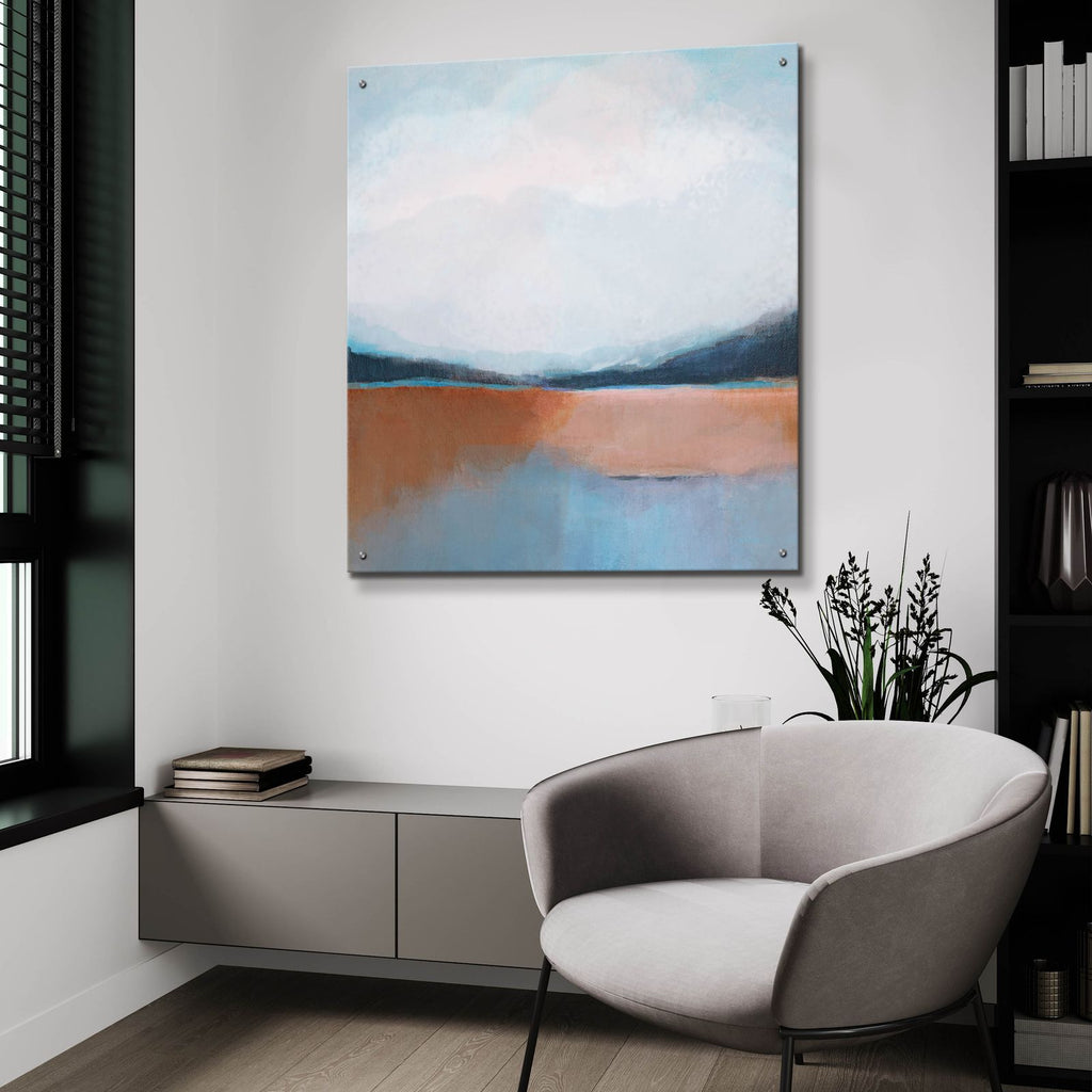 Dune Lake 2 by Brittany Evans - 36x36 acrylic wall art in a room