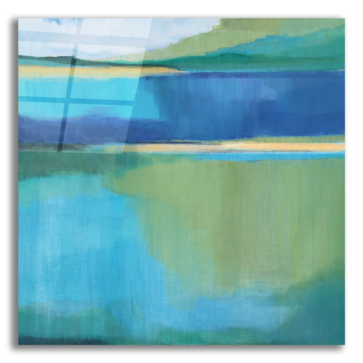 Lagoon 1 by Brittany Evans acrylic glass wall art