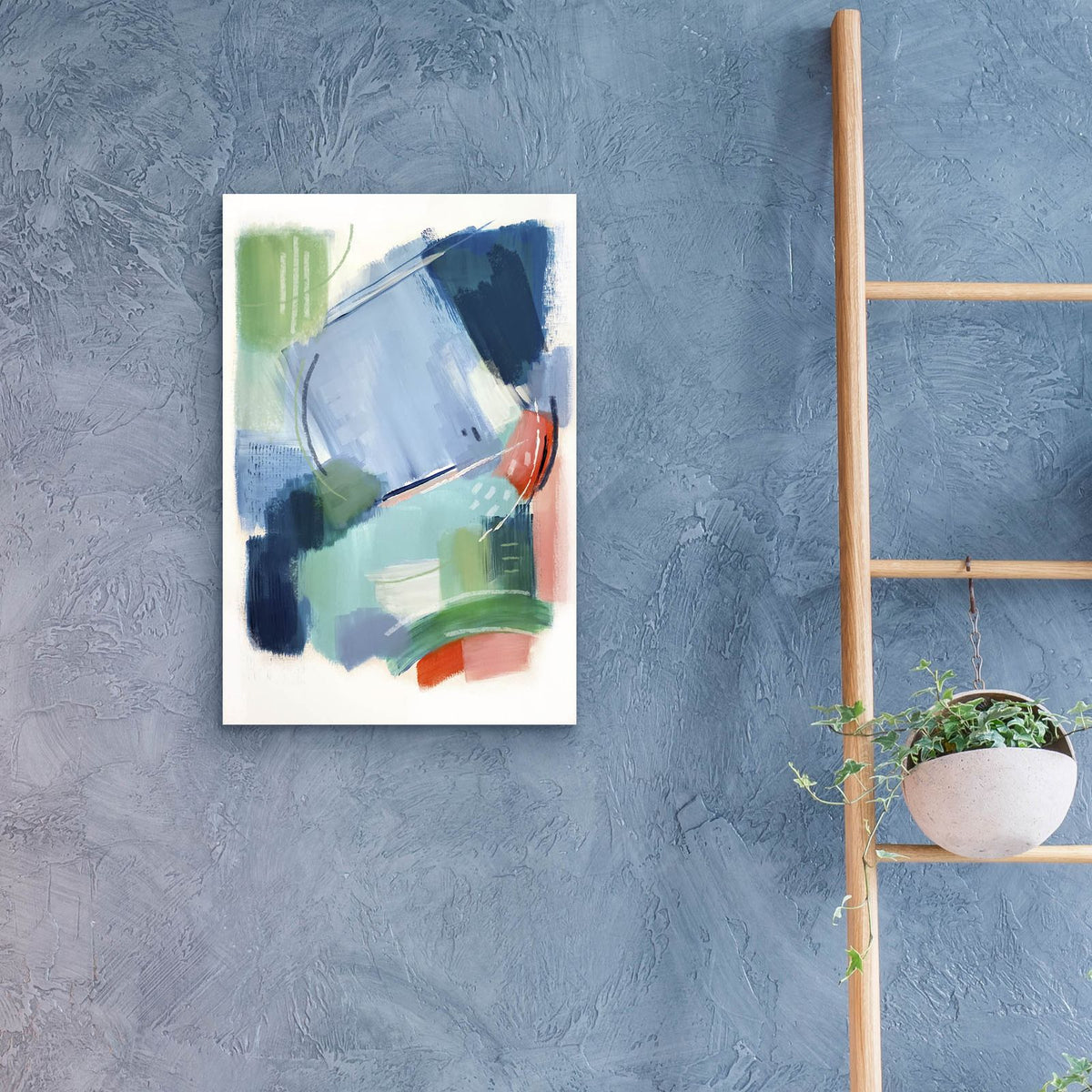 Lake House 1 by Brittany Evans - 16x24 acrylic wall art in a room